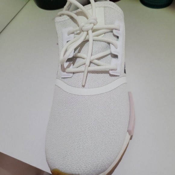 NIB Adidas Women's Rich Mnisi NMD R1 Sneakers Shoes Cloud White - GW0563 - Picture 8 of 10